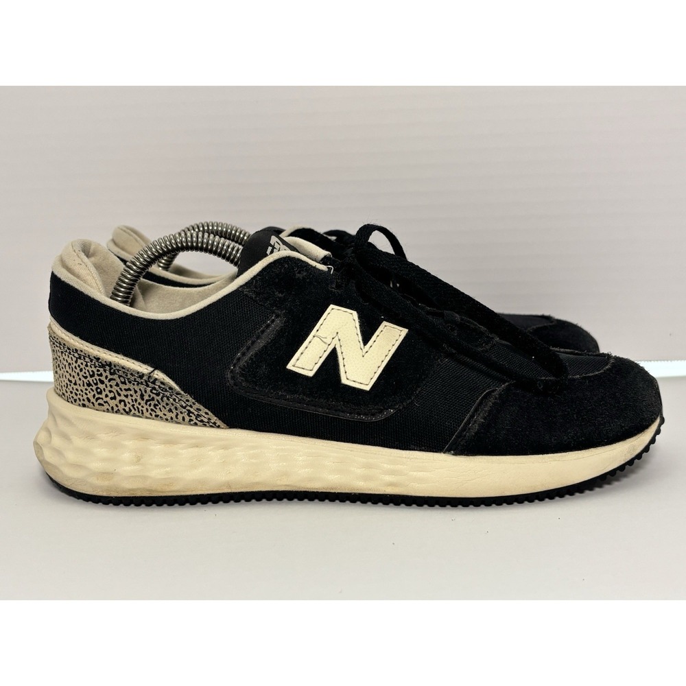 New Balance Fresh Foam X70 Leopard WSX70THB Womens 9 Black Sneakers Running